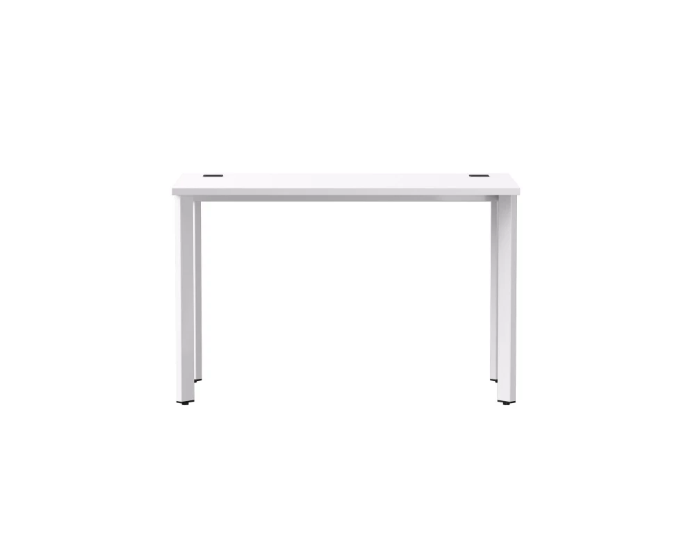 Стол прямой на металлокаркасе 1180х670х755 мм опоры 45гр Everprof EVO Белый/Белый