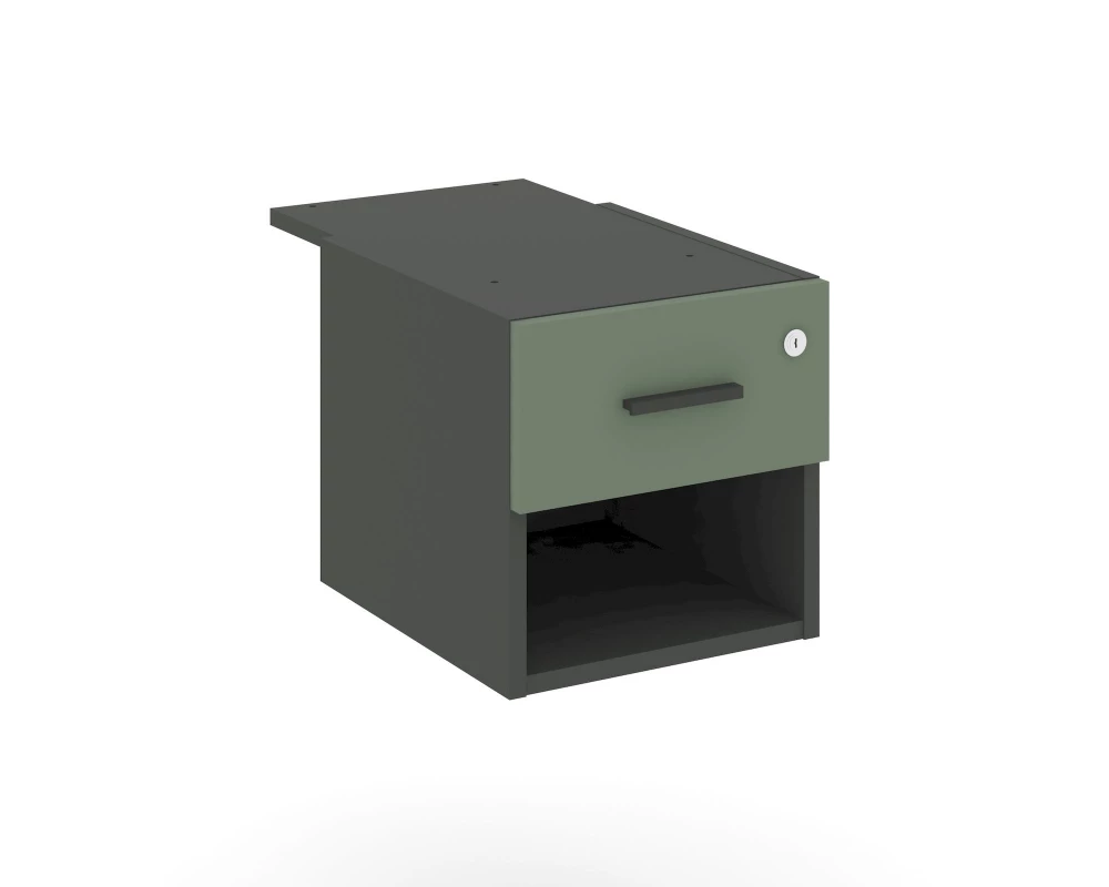 Тумба с открытой нишей и 1 ящ. CN.PT-005 W 347x573x336 Concept