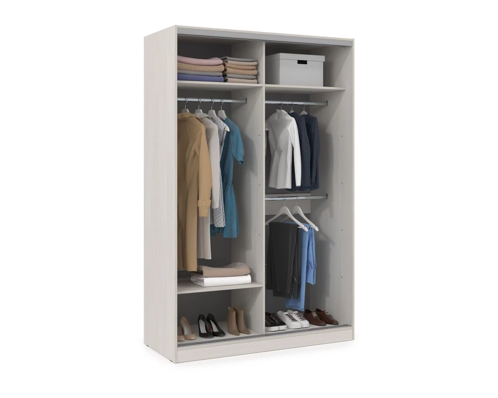 Шкаф-купе 2-дверный (1404*600*2201) ШКЗЗ.14.2 Comfort