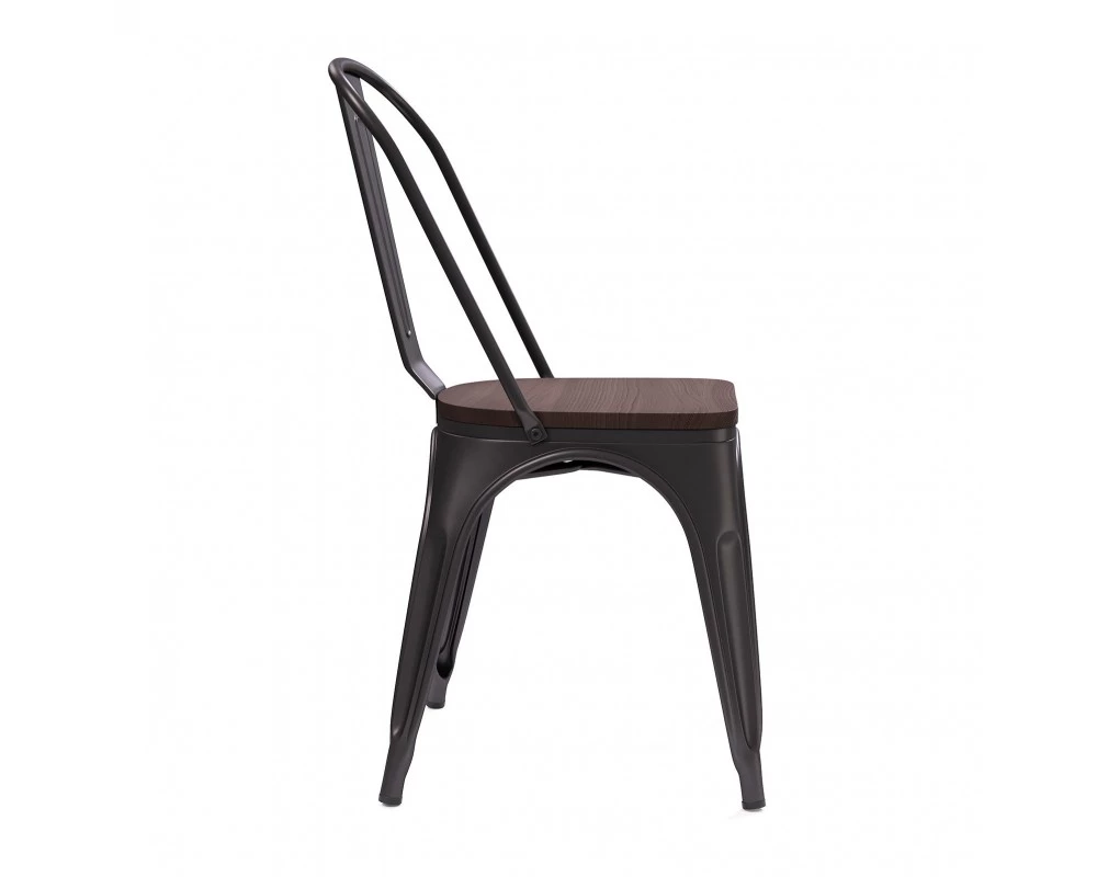 Стул металлический Bistro Wood