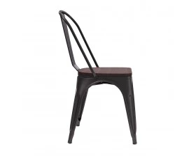 Стул металлический Bistro Wood images